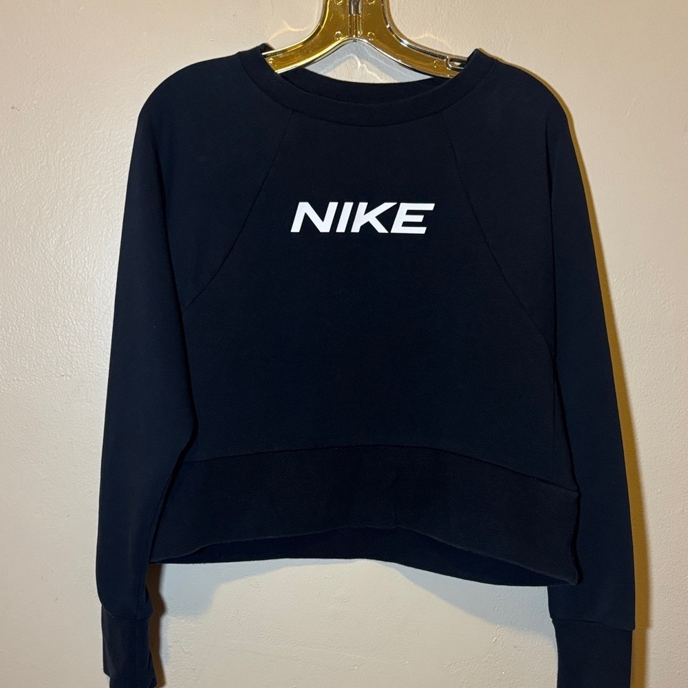 Nike Women's Navy Blue Sweatshirt